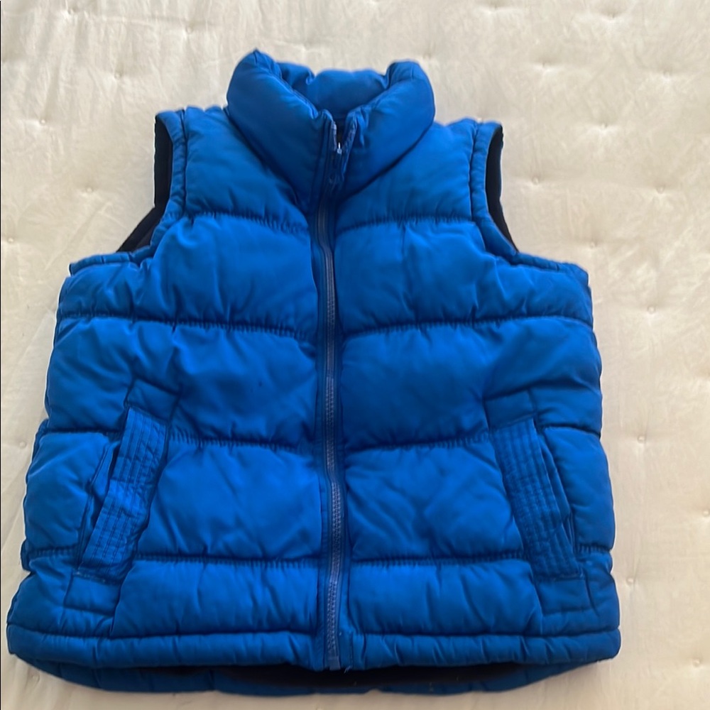 Blue Puffer Vest